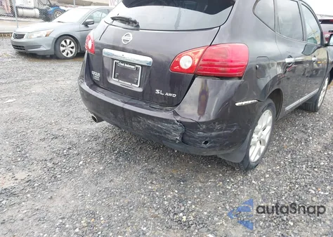 2013 Nissan Rogue Sv W/Sl Pkg из США, поврежденный, VIN JN8AS5MV9DW114278